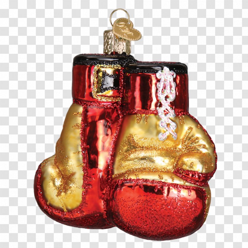 Christmas Ornament Decoration Boxing Tree - Glass - Gloves Transparent PNG