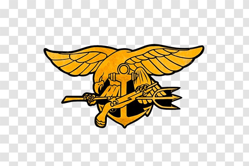 United States Navy SEALs Special Warfare Insignia - Wing Transparent PNG