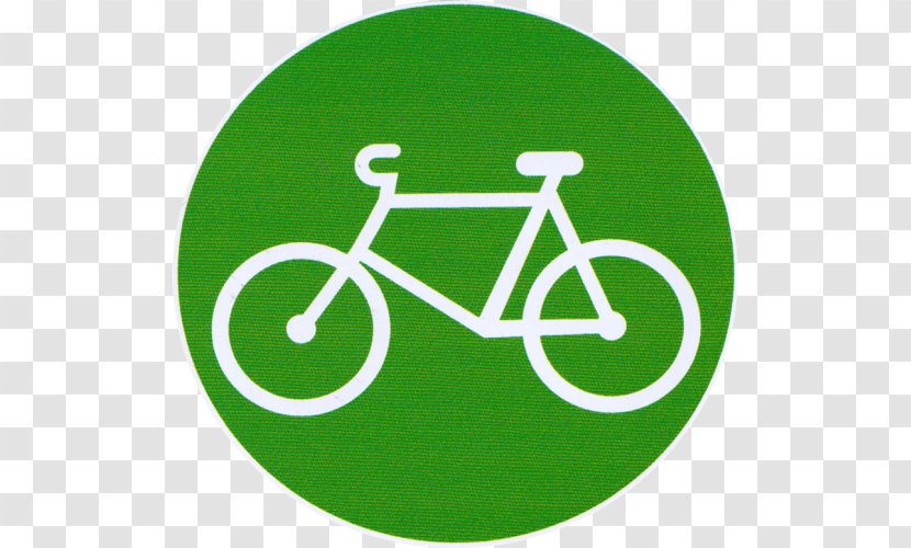 Bike Path Bicycle Road Cycling Traffic Sign - Signage - Warning Transparent PNG