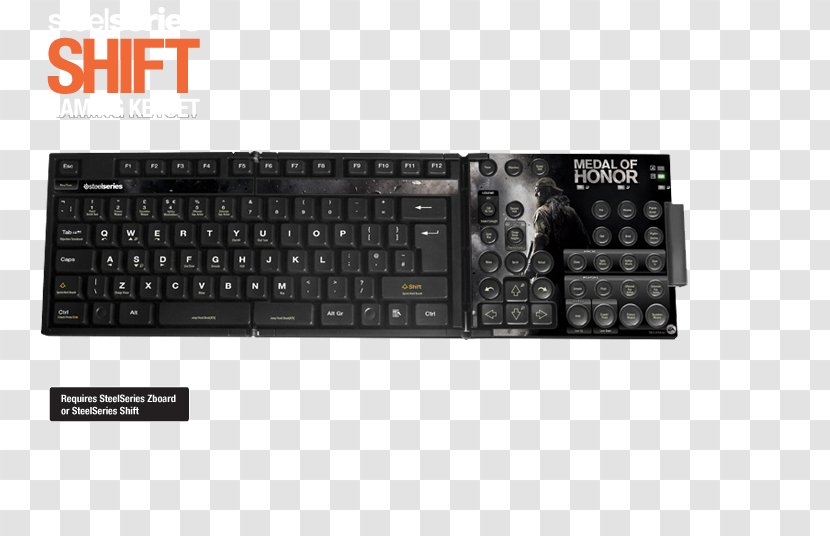 Computer Keyboard Mouse Laptop Medal Of Honor Peripheral - Space Bar Transparent PNG