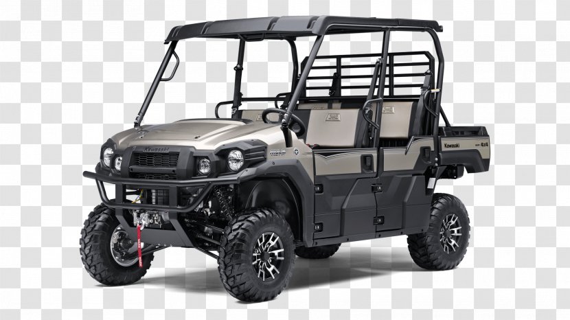 Kawasaki MULE Heavy Industries Motorcycle & Engine All-terrain Vehicle Utility Side By - Motor - Mule Transparent PNG