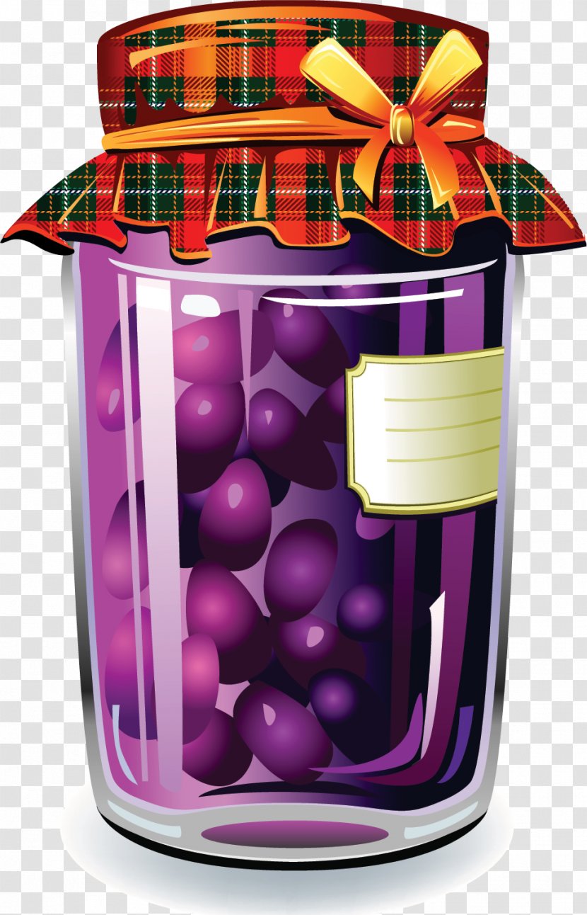 Gelatin Dessert Fruit Preserves Jar Transparent PNG