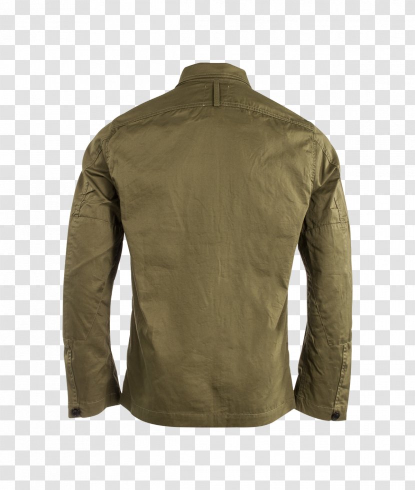 Khaki Jacket Neck - Beige Transparent PNG