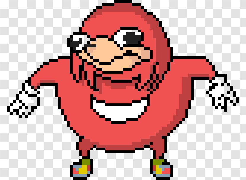 Knuckles The Echidna Minecraft Ugandan Dash VRChat Knuckles' Chaotix - Flower - Uganda Transparent PNG