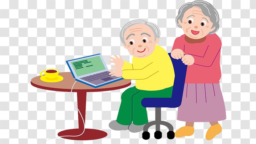 Old Age Clip Art - Happiness - Computer Transparent PNG