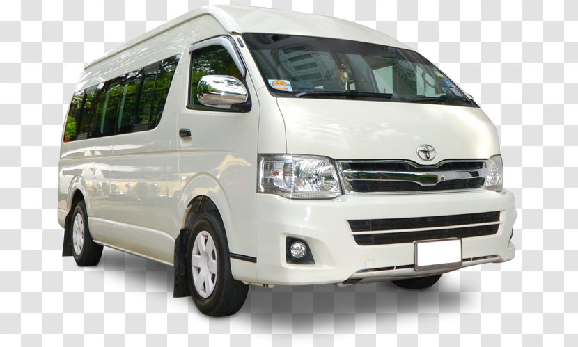 Toyota HiAce Minivan Car Compact Van - Commercial Vehicle - Chiang Mai Transparent PNG