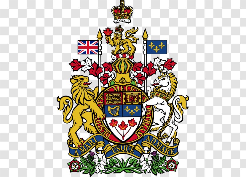Union Jack - Arms Of Canada - Emblem Crest Transparent PNG