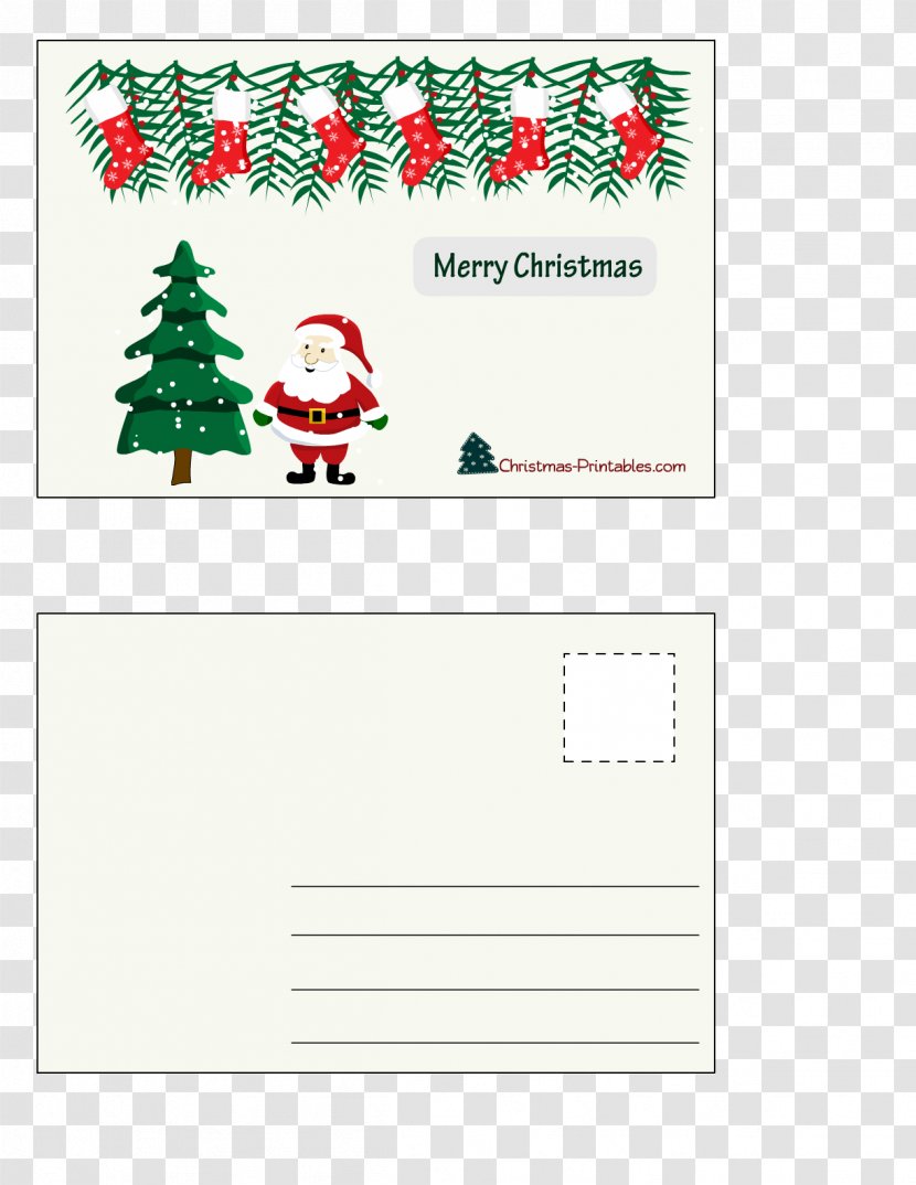 Christmas Tree Santa Claus Ornament Paper Transparent PNG