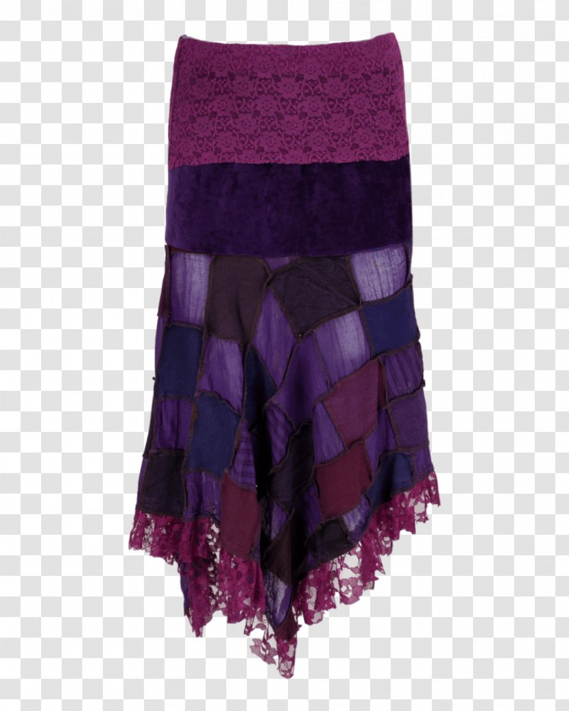 Lilac Purple Magenta Violet Skirt - Dress - Velvet Transparent PNG