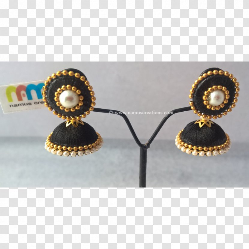 Pearl Earring Jewellery - Jewelry Making - Silk Thread Transparent PNG