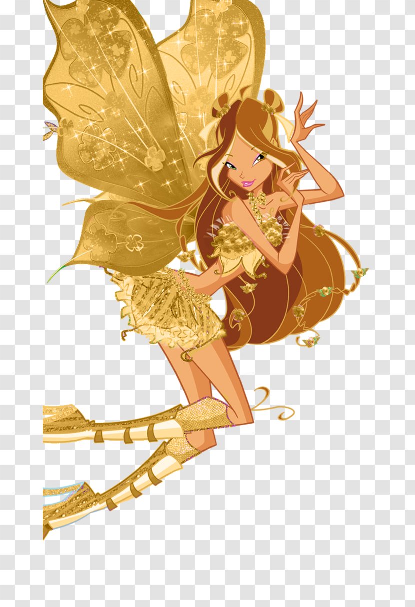 Flora Tecna Stella Winx Club: Believix In You Musa - Cartoon - Watercolor Transparent PNG