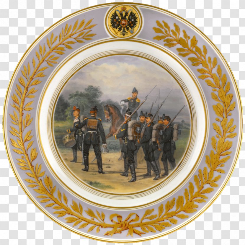 Imperial Porcelain Factory Russian Empire Plate House Of Romanov Saint Petersburg - Letinous Edodes Transparent PNG