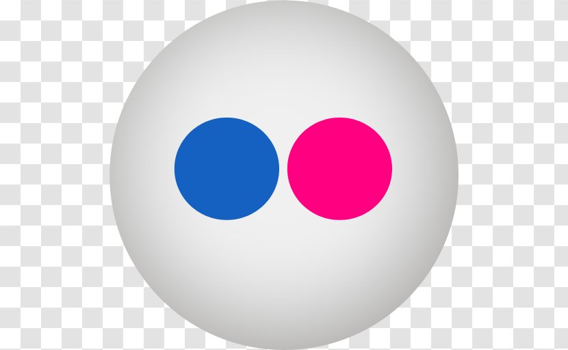 Flickr Social Media Logo Network Transparent PNG