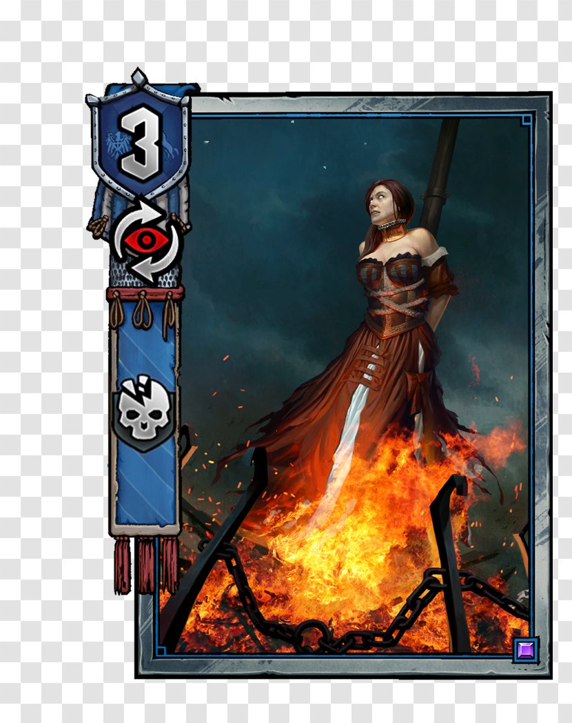 Gwent: The Witcher Card Game 3: Wild Hunt Magic Curse - Art - Gwent Transparent PNG