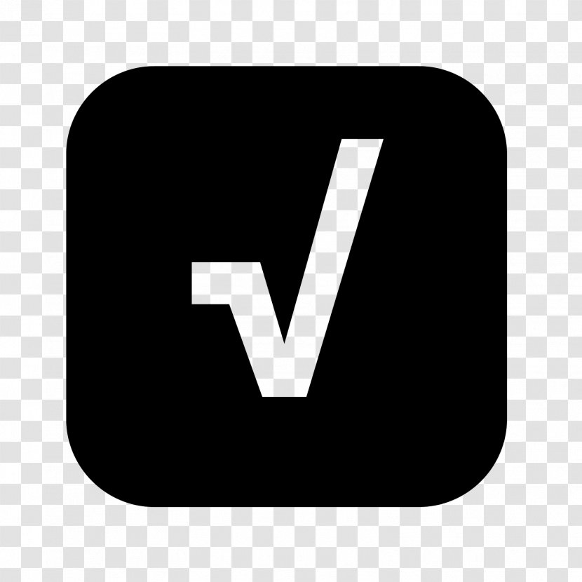 Square Root Of 2 Zero A Function - Black - 4 Transparent PNG