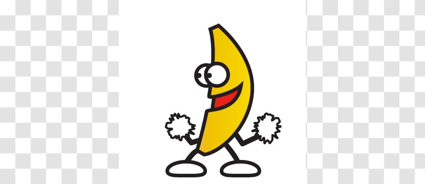 Banana Giphy Clip Art - Smiley - Moving Gif Transparent PNG