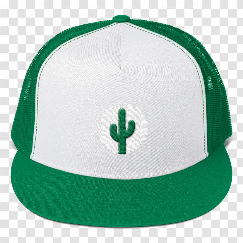 Hoodie T-shirt Trucker Hat Baseball Cap - Cactus Green Garland Transparent PNG