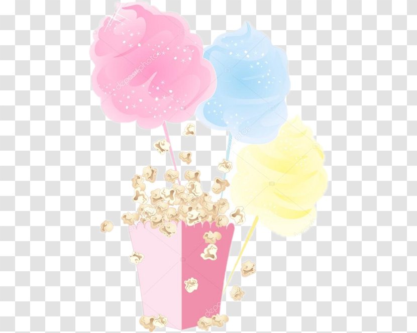 Cotton Candy Clip Art Vector Graphics Shutterstock - Pink Transparent PNG