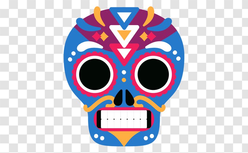 Skull Mexico - Poster Transparent PNG