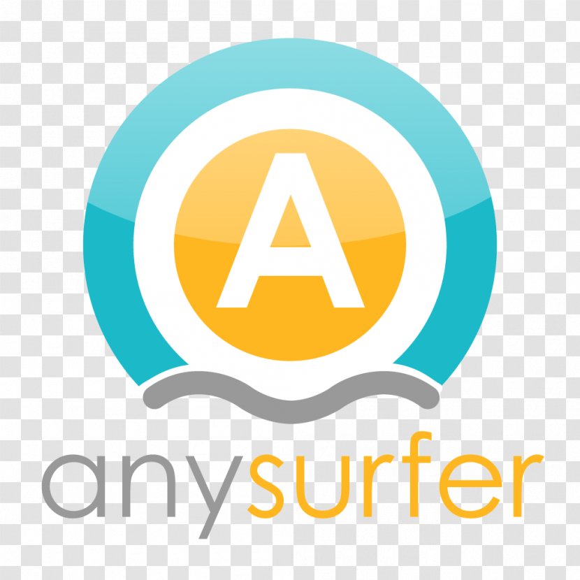 Logo AnySurfer Trademark Clip Art Product - Yellow - Brand Transparent PNG