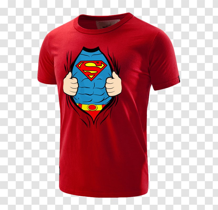 T-shirt Miles Morales Superman Hoodie - Active Shirt Transparent PNG