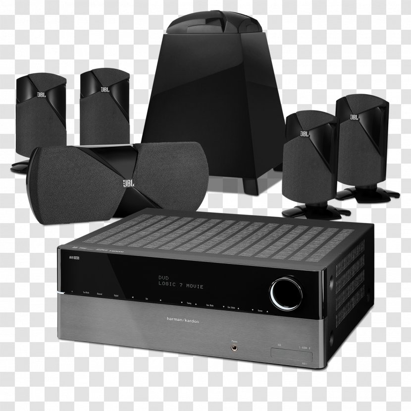 Harman Kardon Loudspeaker 5.1 Surround Sound JBL Home Theater Systems - Electronics Transparent PNG
