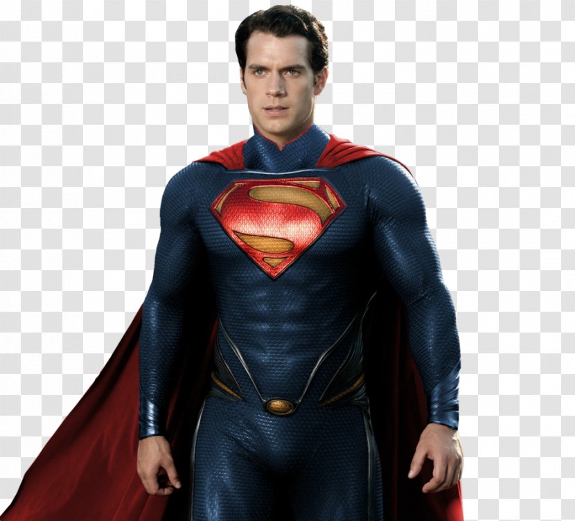Henry Cavill Superman Man Of Steel Batman General Zod - Muscle Transparent PNG