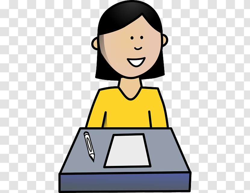 Desk Student School Clip Art - Artwork Transparent PNG