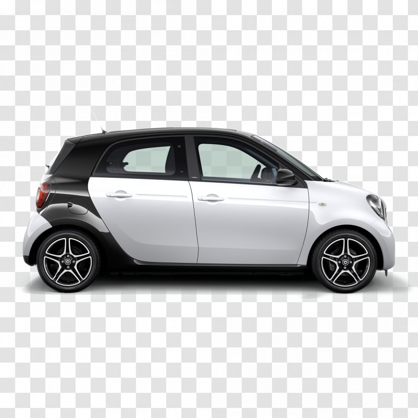 2008 Smart Fortwo 2016 Forfour Car - Mercedes Transparent PNG