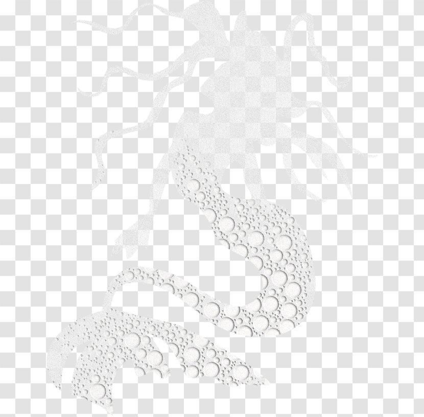 White Pattern - Monochrome Photography - Mermaid Transparent PNG