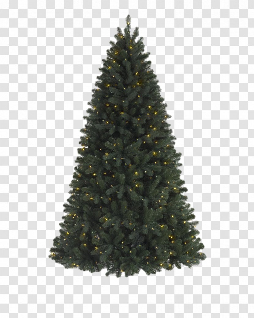 Balsam Fir Artificial Christmas Tree - Lights Transparent PNG