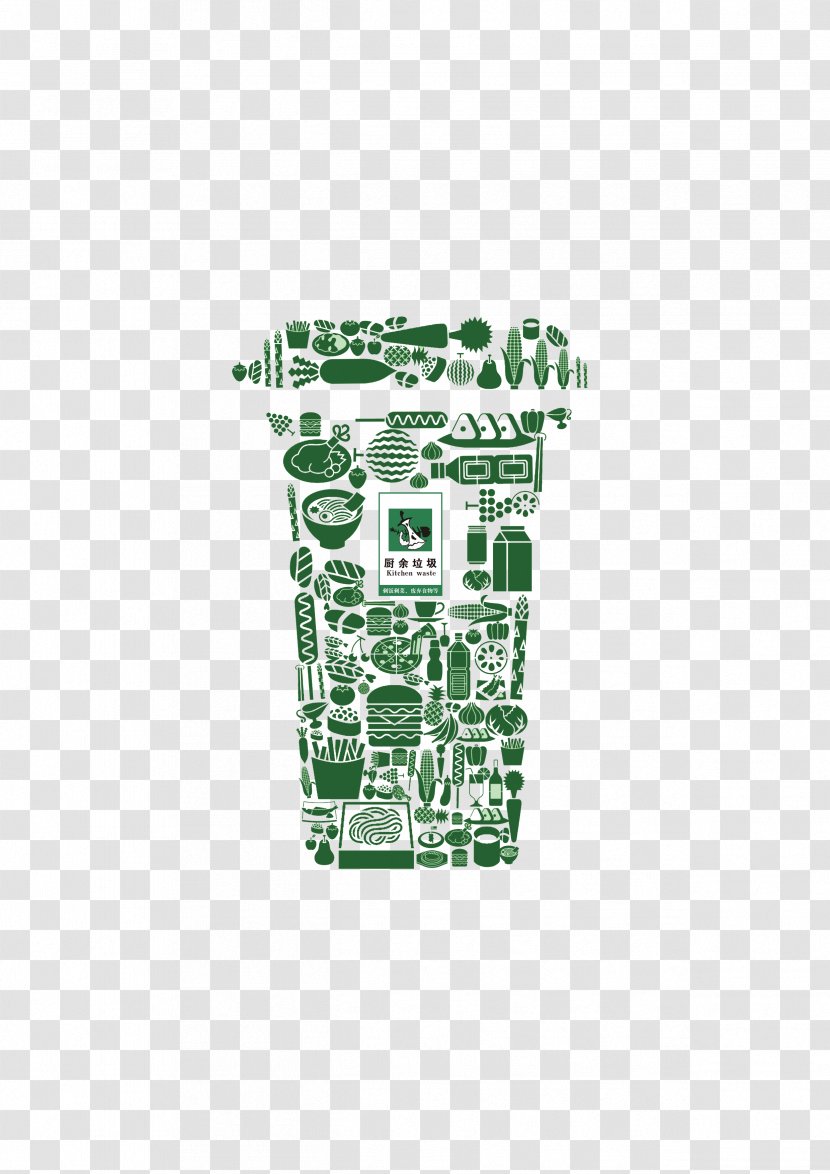 Waste Sorting Poster Plastic Bag Container - Publicity - Trash Can Transparent PNG