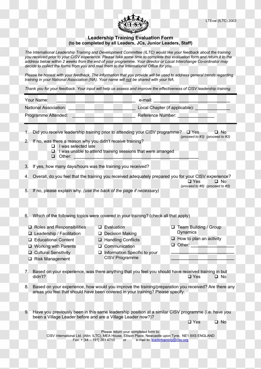 Document Paper Template Form Leadership - Performance Appraisal - C++ String Handling Transparent PNG