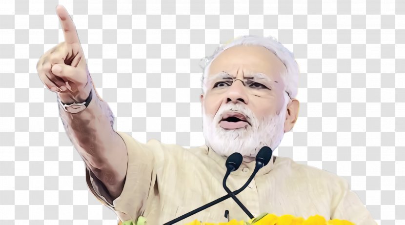 Narendra Modi - Moustache - Hand Transparent PNG