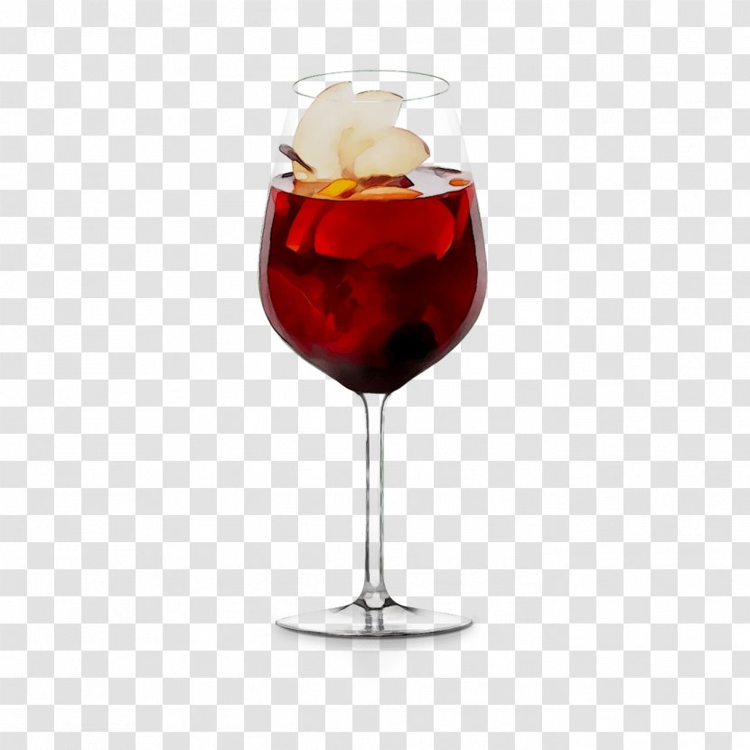 Wine Glass Cocktail Red Kir Royale - Alcohol - Distilled Beverage Transparent PNG