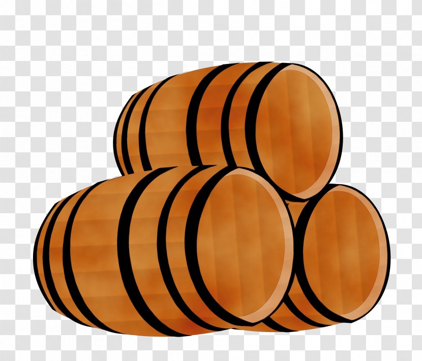 Orange - Paint - Barrel Cylinder Transparent PNG