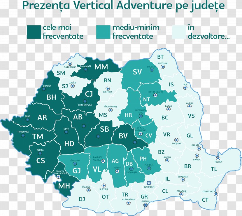 Romania Map - Romanian Transparent PNG