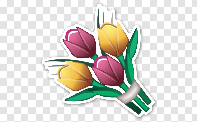 IPhone Emoji Emoticon Sticker Flower - Mint Flowers Transparent PNG