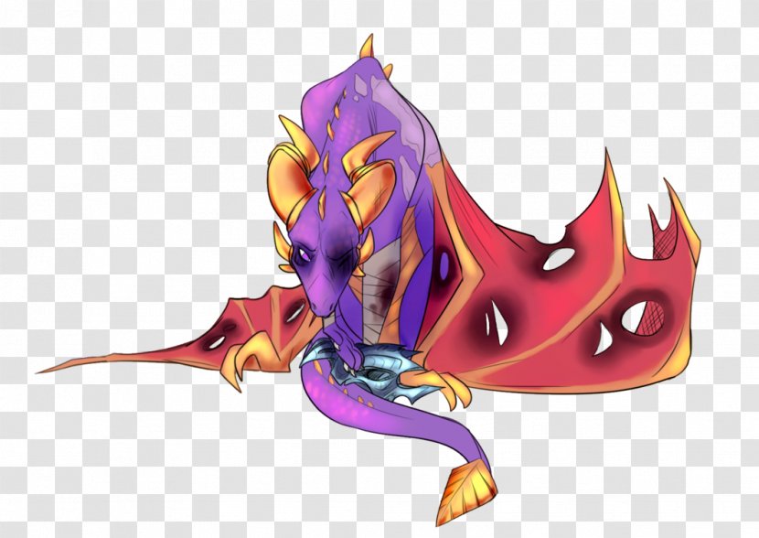 Dragon Cynder Spyro Drawing Transparent PNG