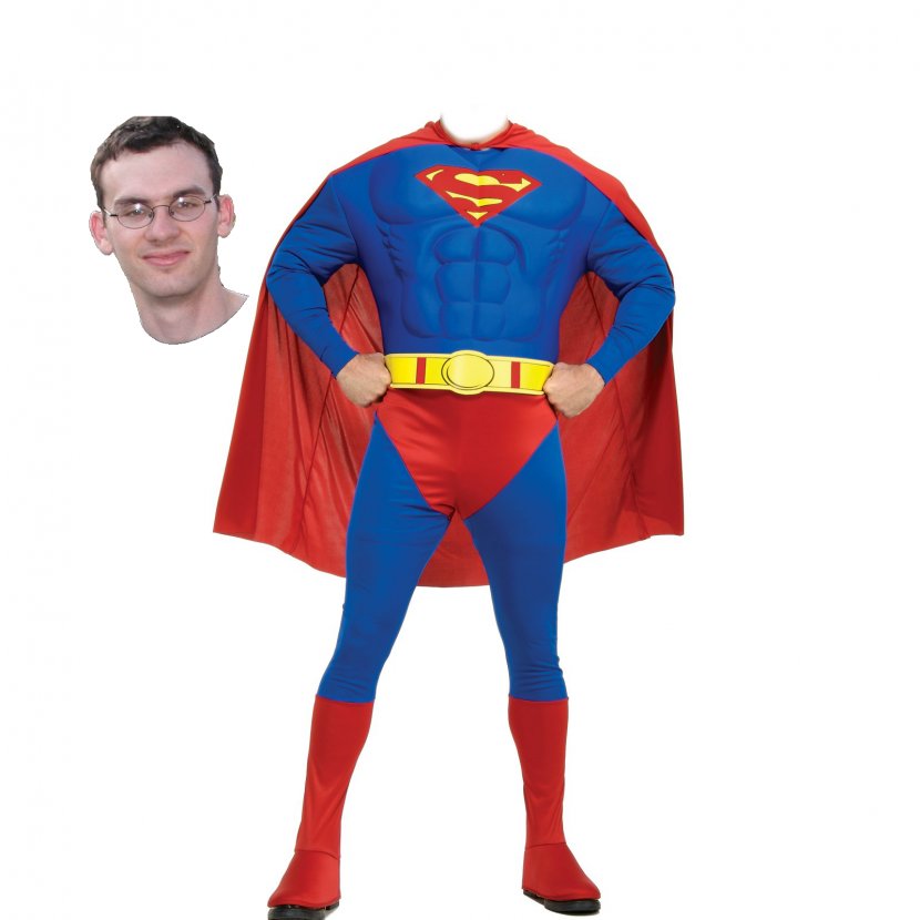 Superman Returns Clark Kent Flash Costume - Muscle Transparent PNG
