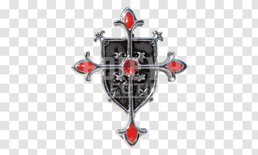 Knights Templar Amulet Christian Cross Talisman Transparent PNG