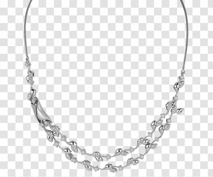 Jewellery Earring Necklace Platinum Chain - Orra Transparent PNG