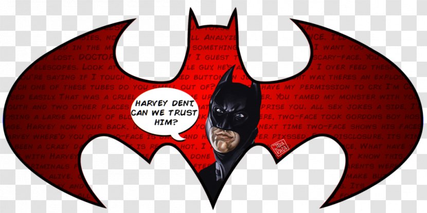 Stencil Birthday Cake Batman - Harvey Dent Transparent PNG