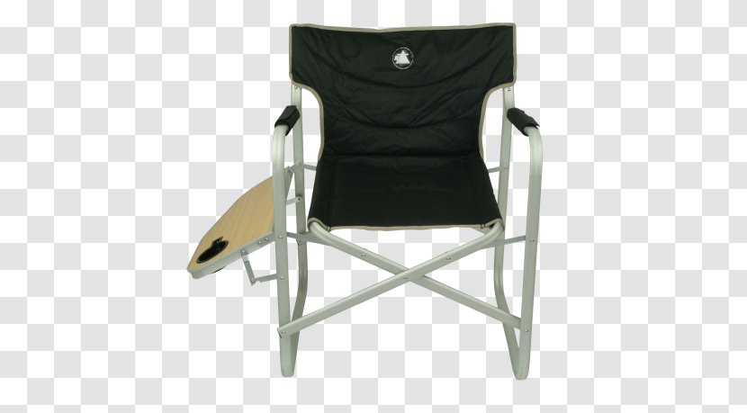 Folding Chair Table Camping Director's - Aluminium Transparent PNG
