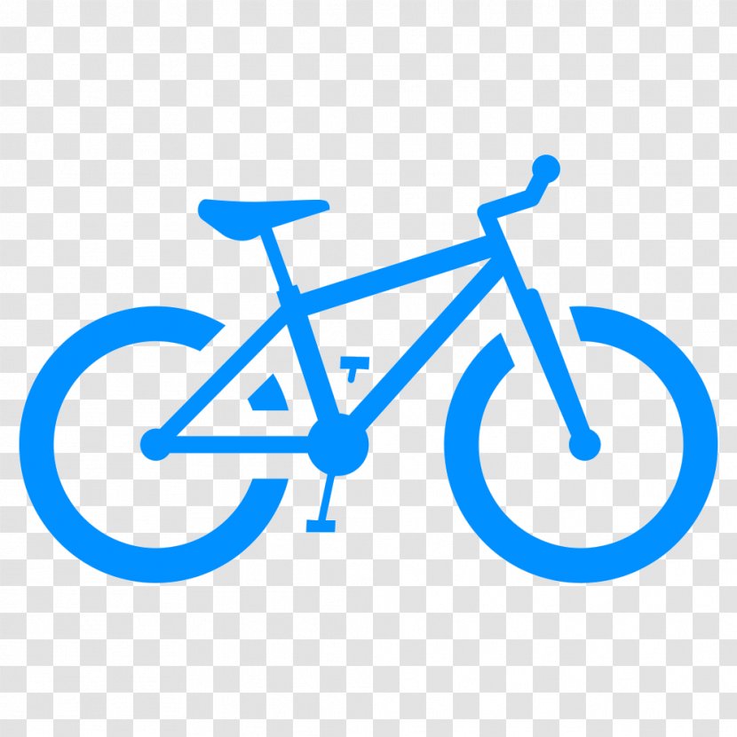 Clip Art Bicycle Mountain Bike Biking Cycling - Frame Transparent PNG