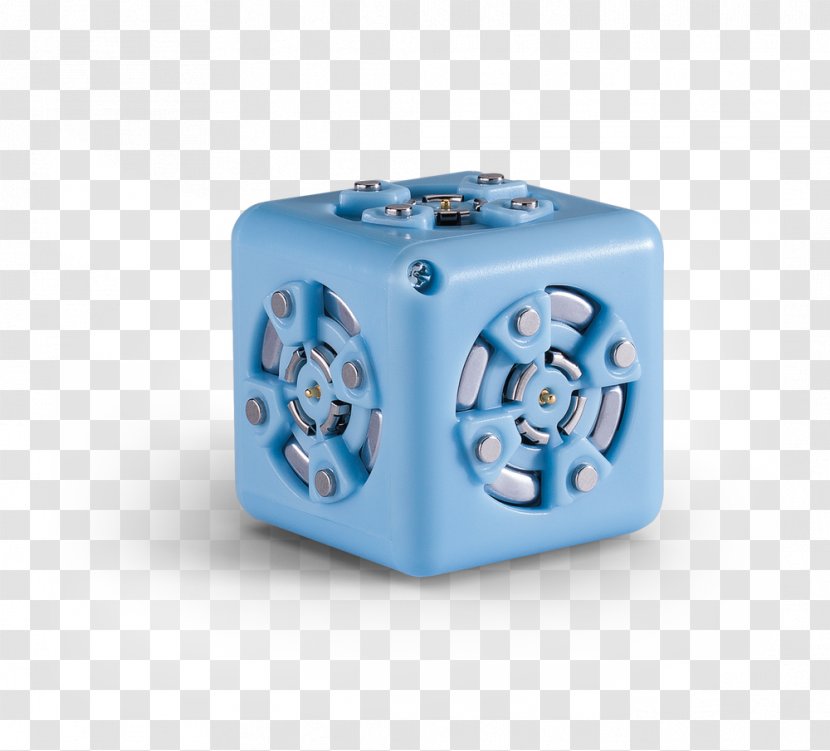 Cubelets Robotics: DISCOVER THE SCIENCE AND TECHNOLOGY OF FUTURE With 20 PROJECTS - Blue - Robotics Transparent PNG
