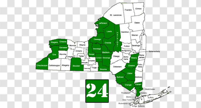Ulster County New York City Law Enforcement Officers Safety Act Concealed Carry Map - Plan Transparent PNG
