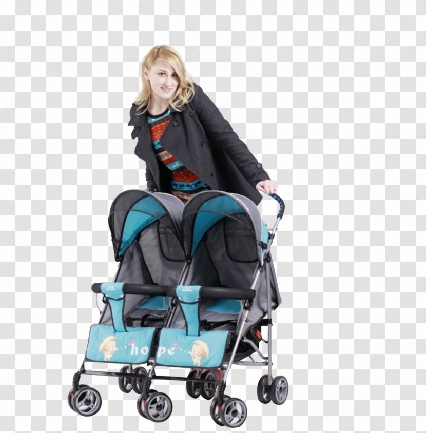 Baby Transport Twin Child Sitting Infant - Car - Stroller Transparent PNG