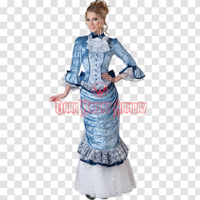 Victorian Era Halloween Costume Dress Clothing - Gown - Costumes Transparent PNG