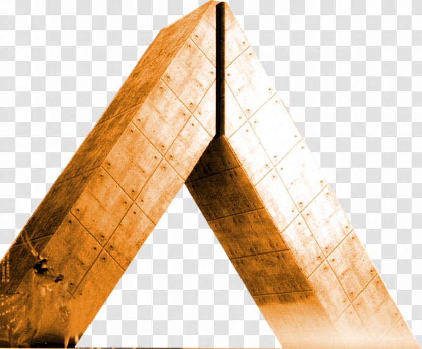 Trigonometry Triangle - Color - Golden Transparent PNG